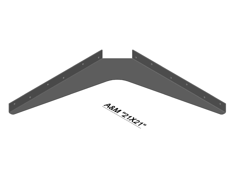 3D Standard Bracket Drawings A&M Hardware