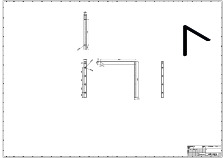 (1.0)15 2D hybrid bracket drawing